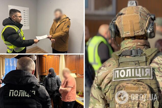 За 20 тыс. грн снятие с розыска в ТЦК и бронирование: полицейские Киева разоблачили двух злоумышленников. Фото