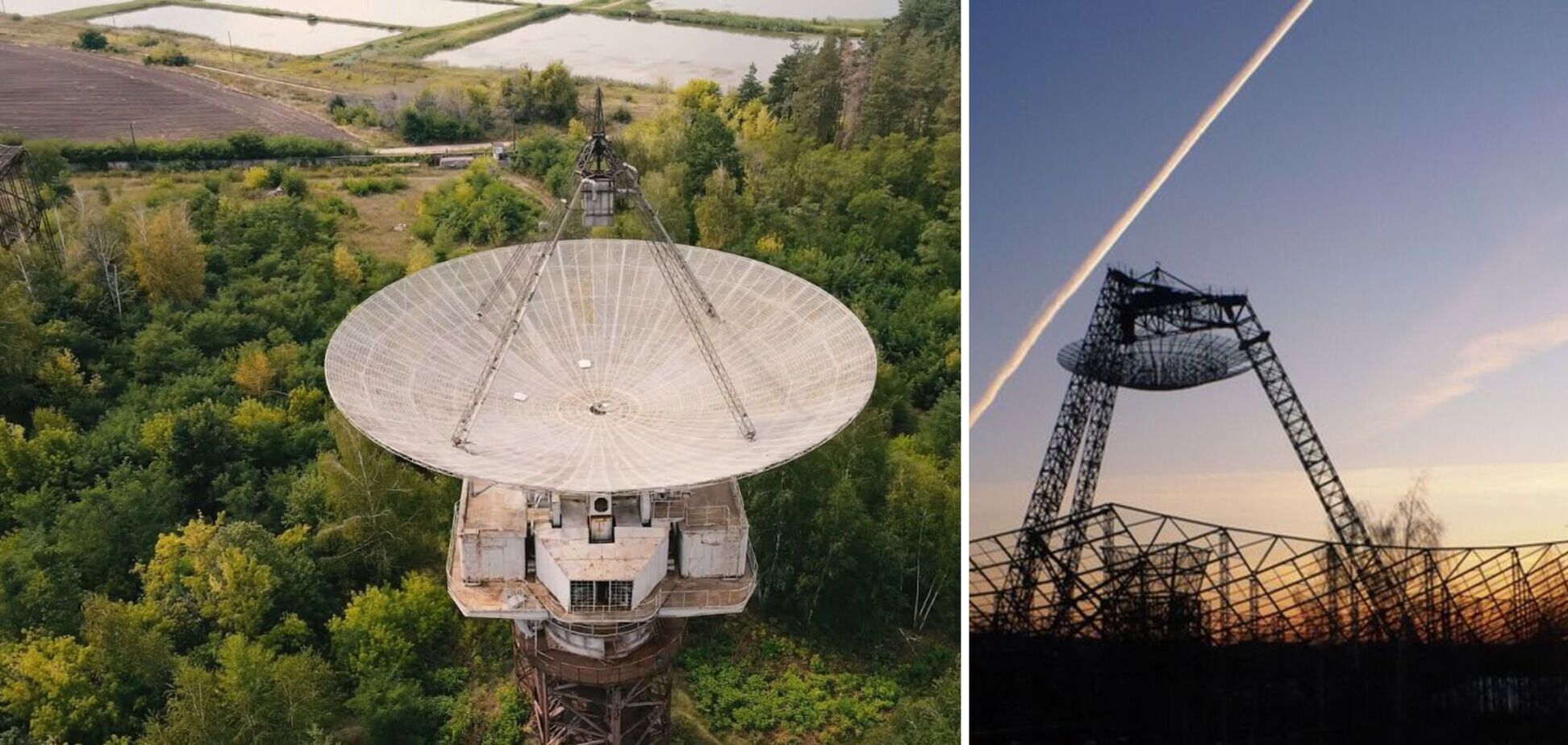Найбільша в СРСР 'тарілка', через яку слухали космос, розташована в Україні: що з нею зараз