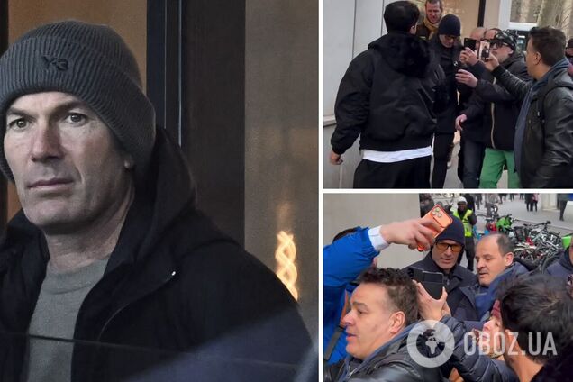 Французи влаштували хамство з легендарним Зіданом на похоронах його тренера. Відео