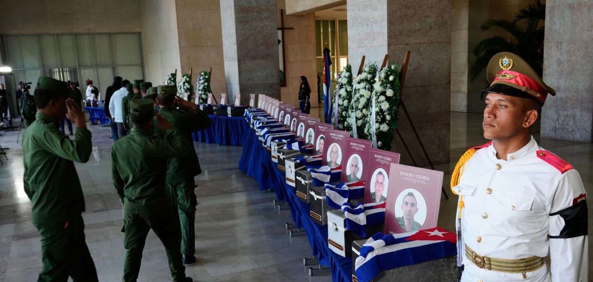 До Куби повернули тіла 32 офіцерів, які загинули під час ударів США по Венесуелі. Відео