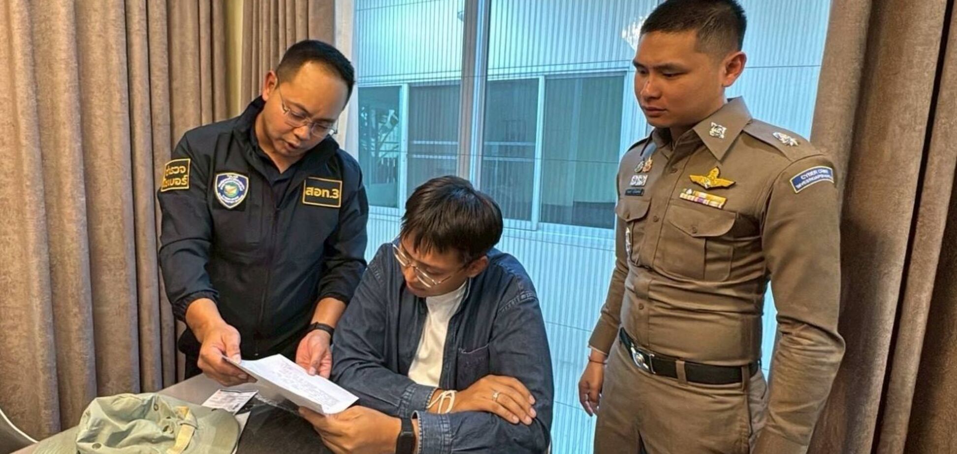 Ратчапонг Сойсуван и полиция