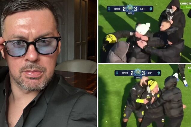 Мілевський побився на матчі зі знаменитим ексфутболістом збірної України. Відео