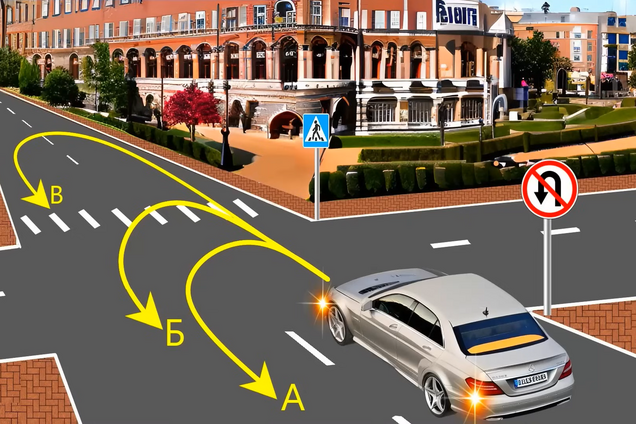 Як правильно розвернутися? Тест на знання ПДР