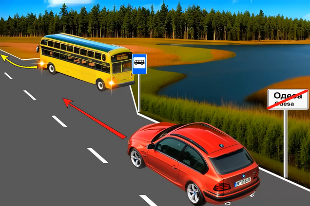 Кто должен дать дорогу? Задание для водителей