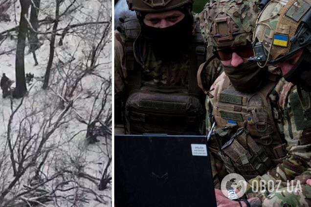 'Пекло посеред зими': українські військові показали кадри ліквідації групи окупантів. Відео
