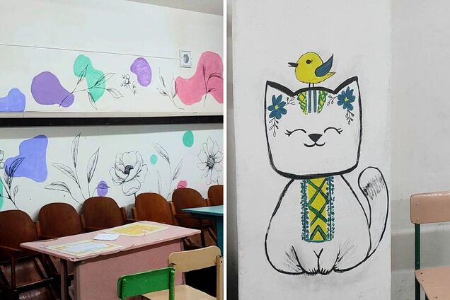 'Грошей нема, людей нема': українка привела до ладу шкільне укриття і вразила мережу. Фото до та після