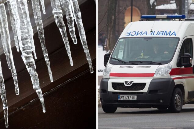 Бурулька пробила голову: у Львові 20-річний хлопець потрапив у реанімацію, за його життя борються медики. Відео