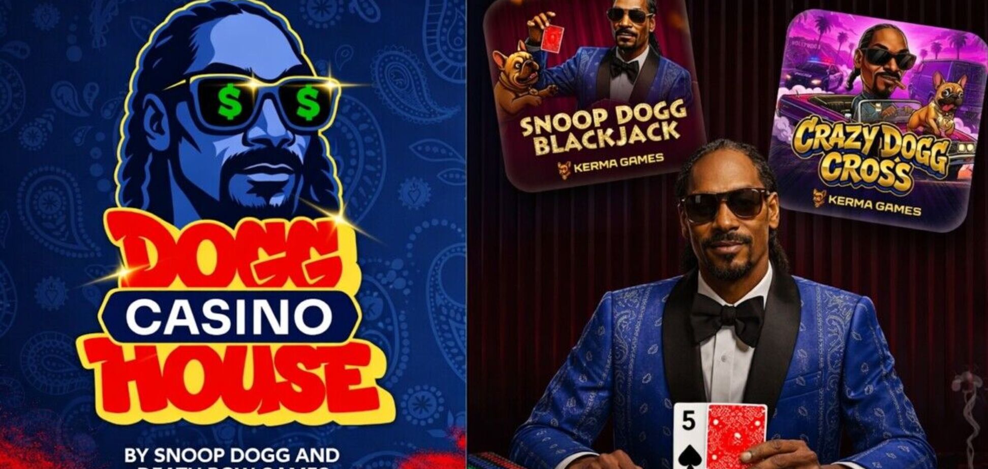 Снуп Догг оголосив про запуск свого онлайн-казино