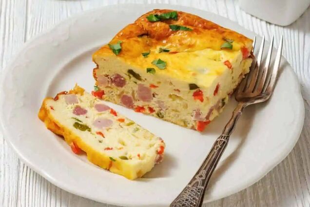 Пышный омлет