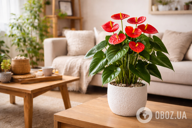 Процвітатиме довгі роки: як правильно поливати антуріум