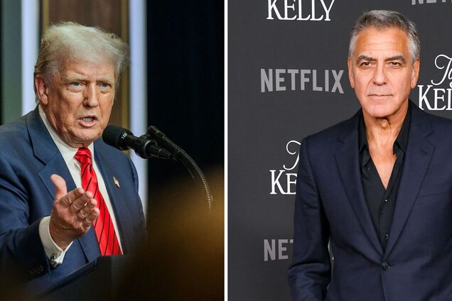 Трамп принизив Джорджа Клуні через новий паспорт і отримав несподівану відповідь
