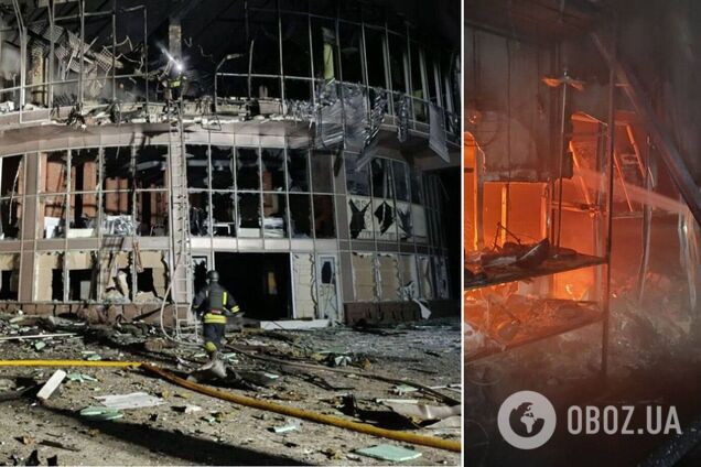 Под ударом были дома и ТЦ: Запорожье пережило одну из самых массированных атак дронов, произошли пожары. Фото и видео