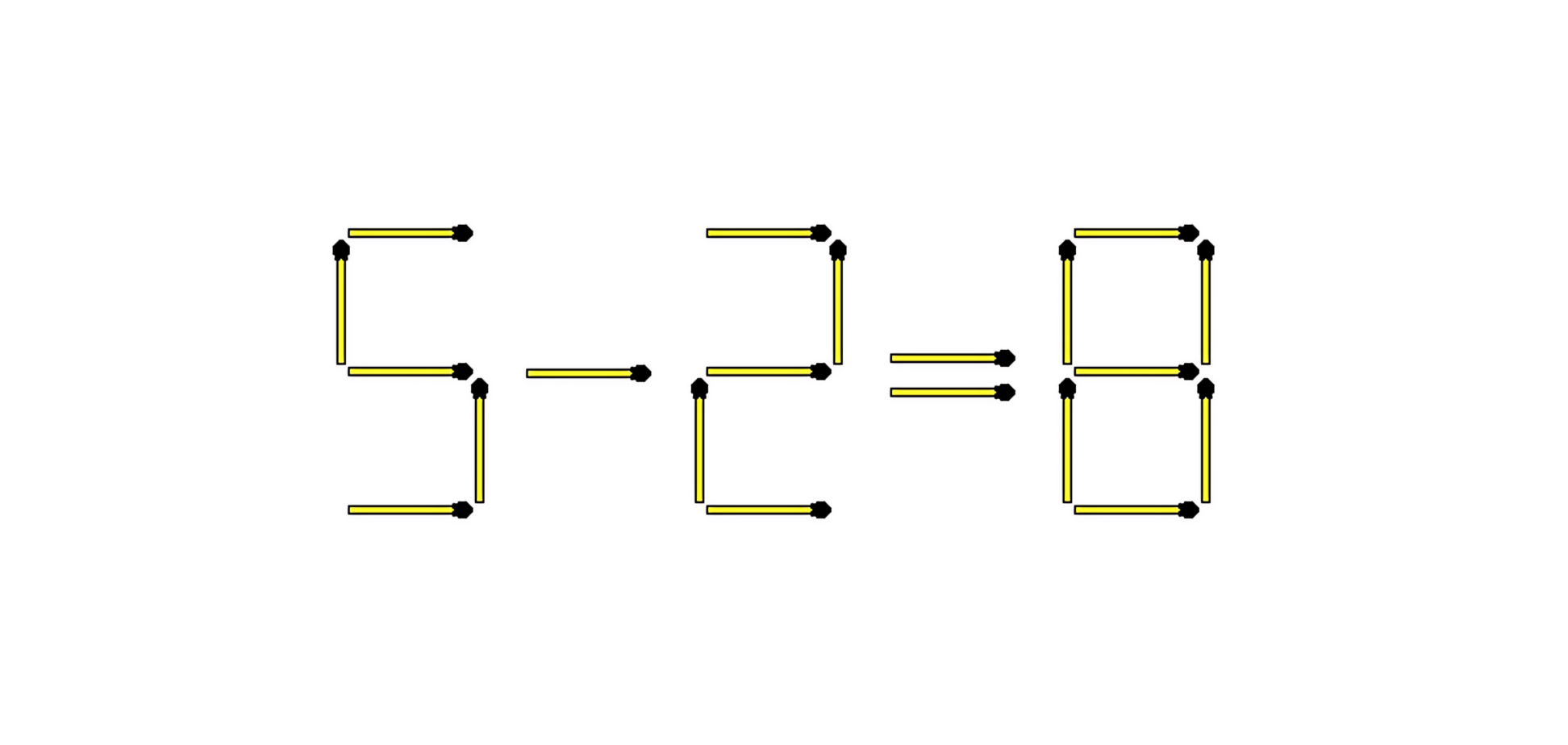 Передвиньте 2 спички: хитрая головоломка
