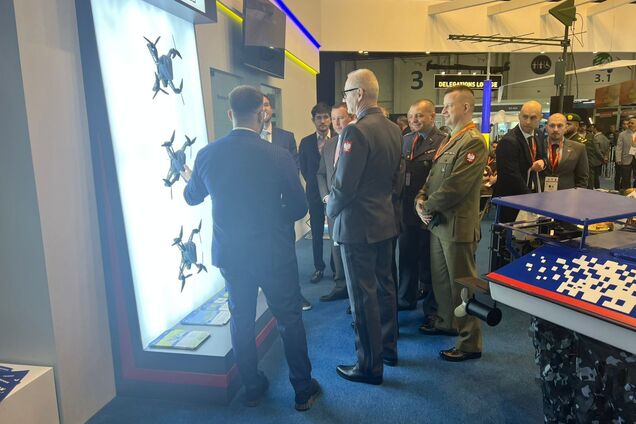 NAUDI провела демонстрацію дистанційного управління НРК та бойових БпЛА для польської делегації