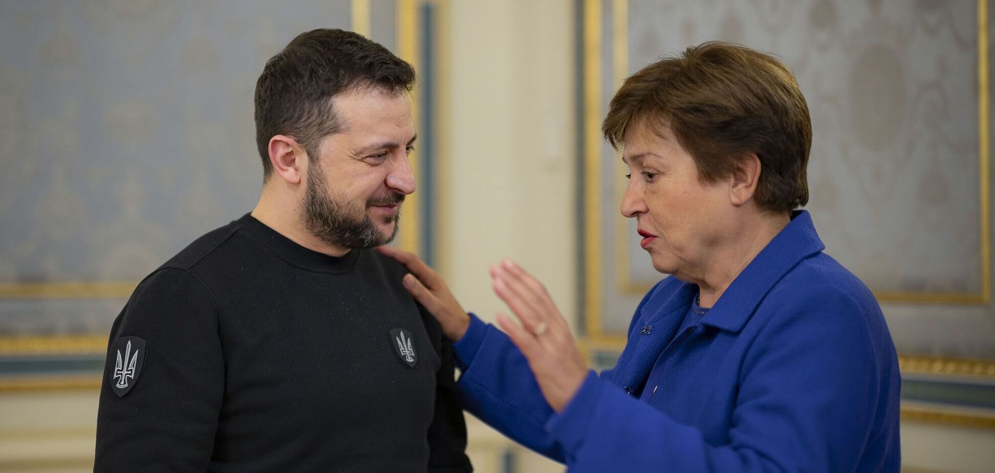 Ілюстрація - Володимир Зеленський та Крісталіна Георгієва