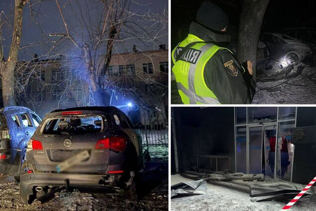 Під ударом був лівий берег Києва: у поліції розповіли про наслідки російської атаки. Фото