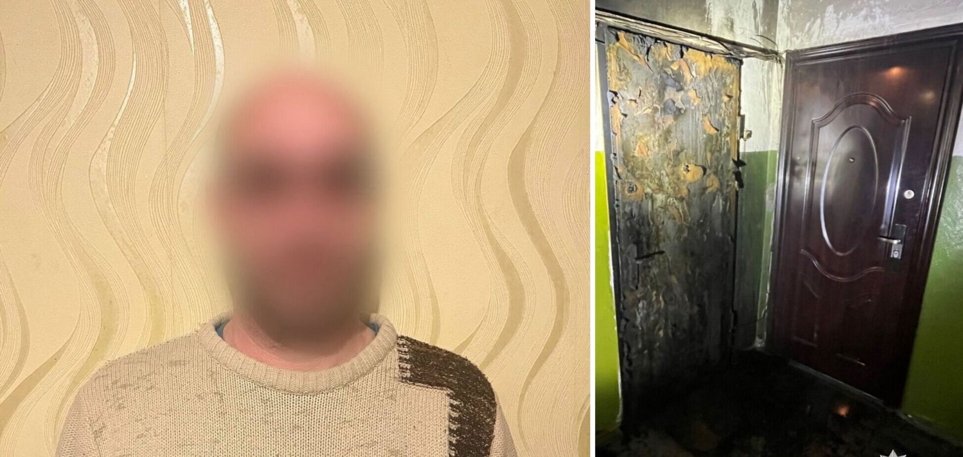 На Київщині чоловік влаштував сусідам пожежу через гучну поведінку. Подробиці та фото