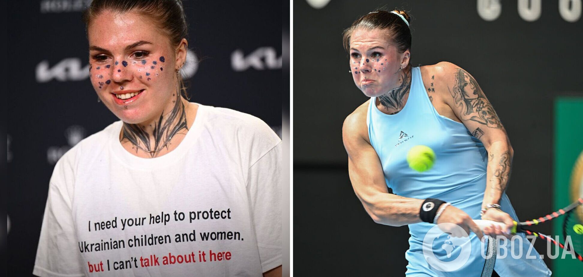 'Тут не можу про це говорити': українська тенісистка на Australian Open осоромила організаторів за замовчування війни