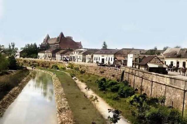 Берегове у 1920 році: у мережі показали історичну листівку