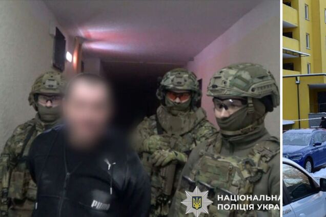 На Київщині невідомий вистрілив у голову перехожому: поліцейські затримали зловмисника 'за гарячим слідом'. Фото