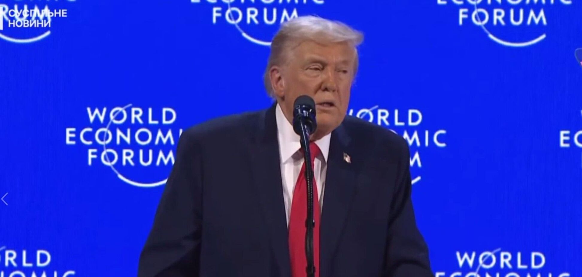 'Демонтуємо неефективні вітряки': Трамп у Давосі підтвердив політику згортання 'зеленої енергетики' у США