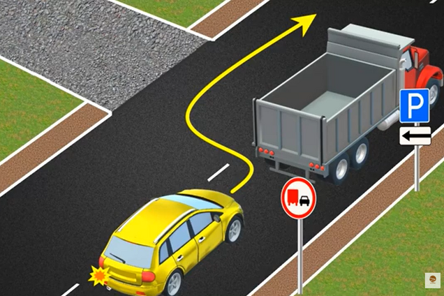Нарушит ли правила водитель? Тест на знание ПДД