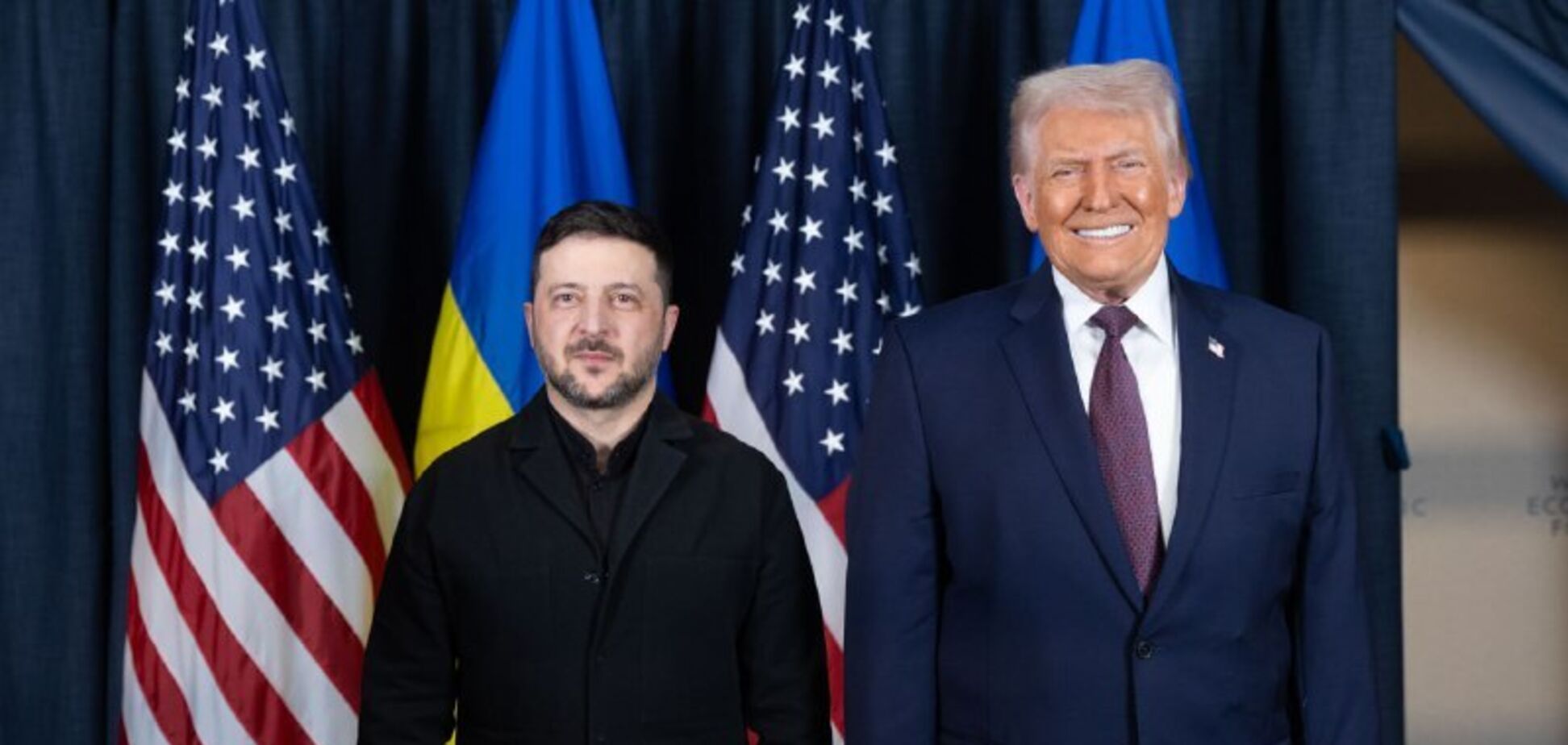 Зеленський прибув до Давосу і зустрівся з Трампом. Фото, відео і всі подробиці