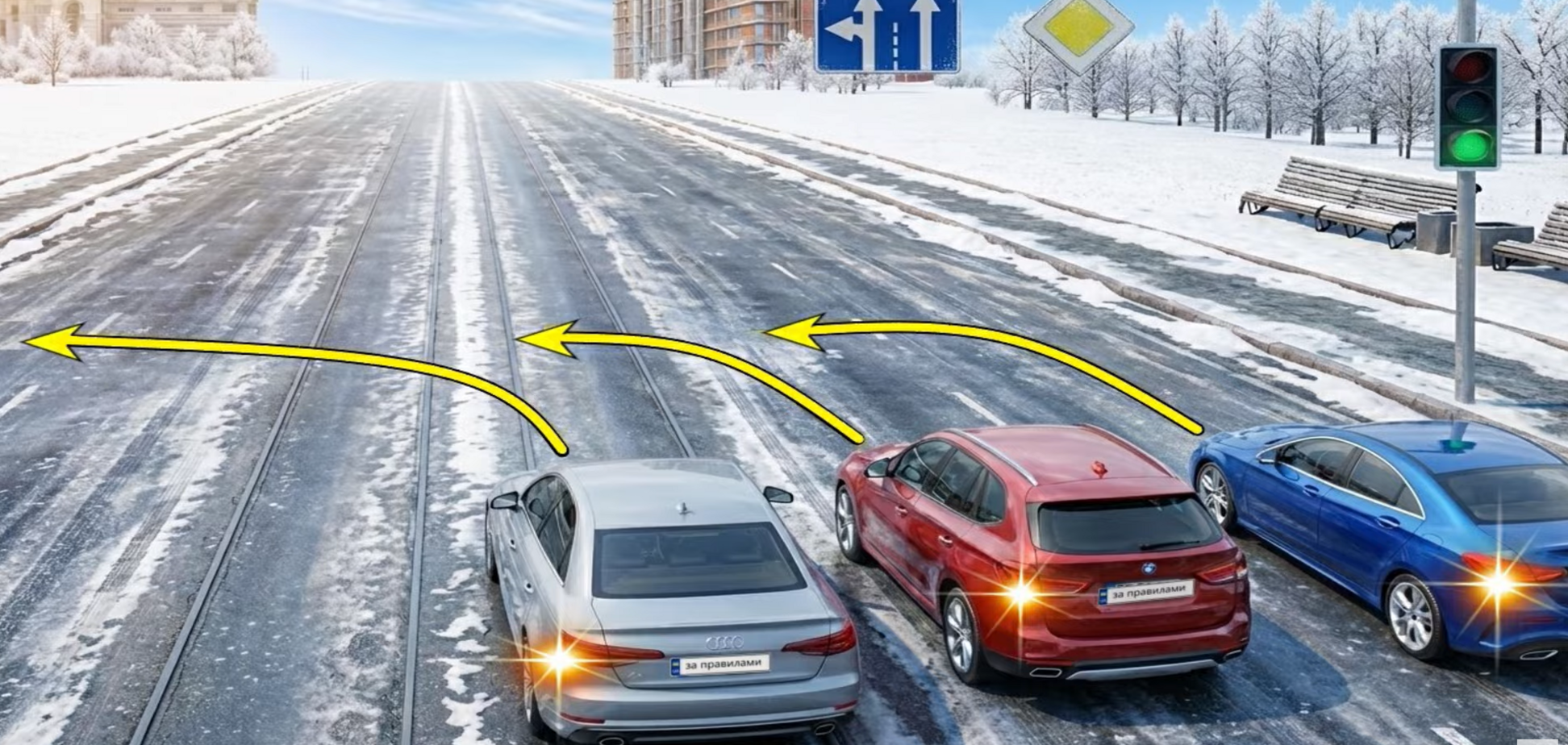 Кто нарушает правила? Тест на знание ПДД