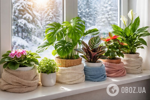Что делать с комнатными цветами, когда нет отопления: какие условия ключевые