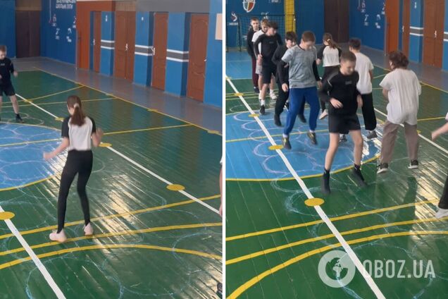 'Я в шоке от такого количества ровных кругов!' Урок физкультуры в школе Черкасс поразил сеть: что придумал креативный учитель