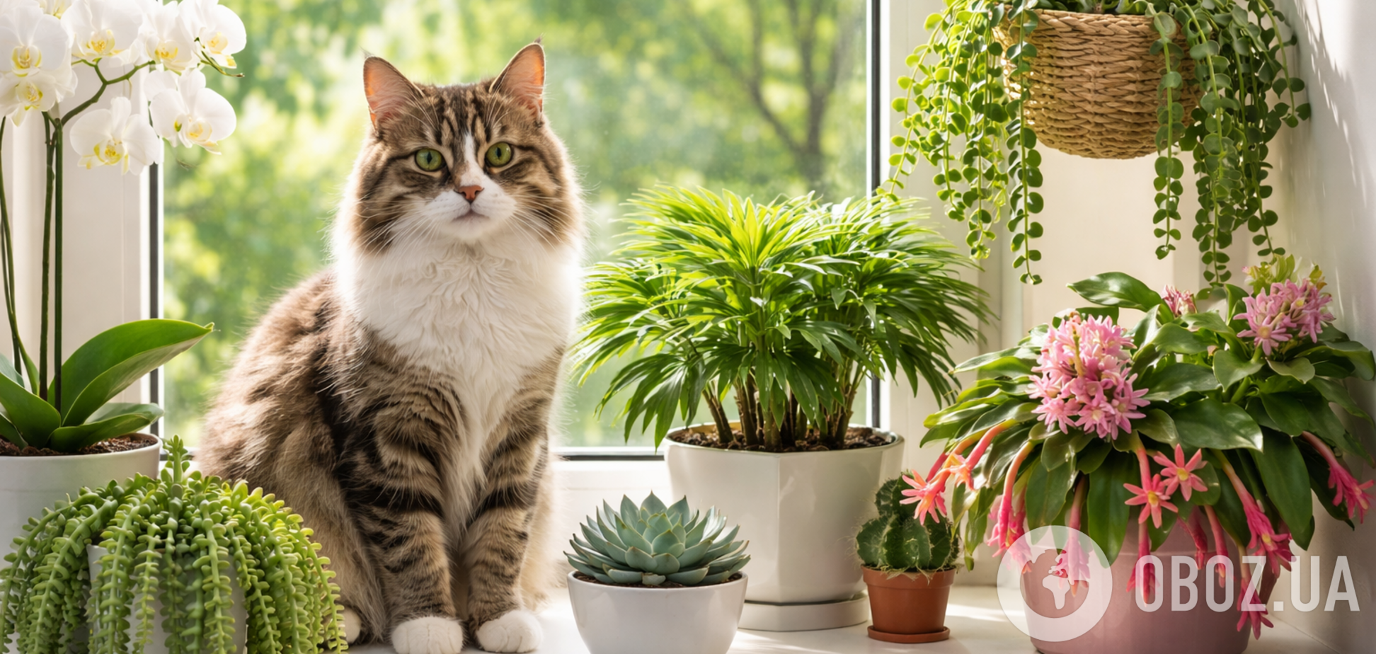 Какие комнатные цветы не навредят котам и собакам: лучшие варианты