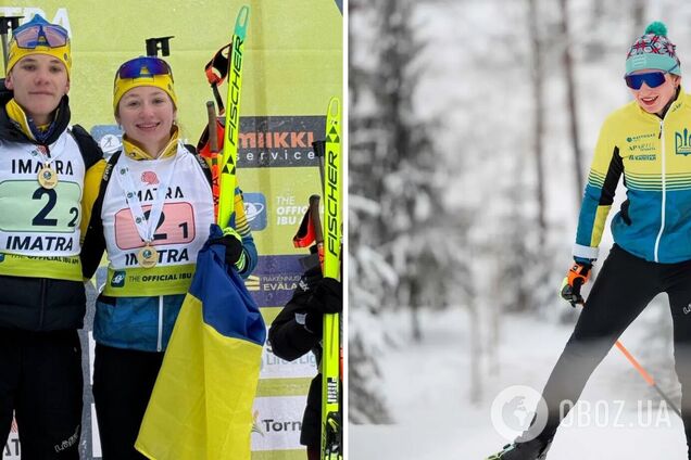 Украина впервые в истории взяла 'золото' ЧЕ по биатлону в одиночной смешанной эстафете. Видео