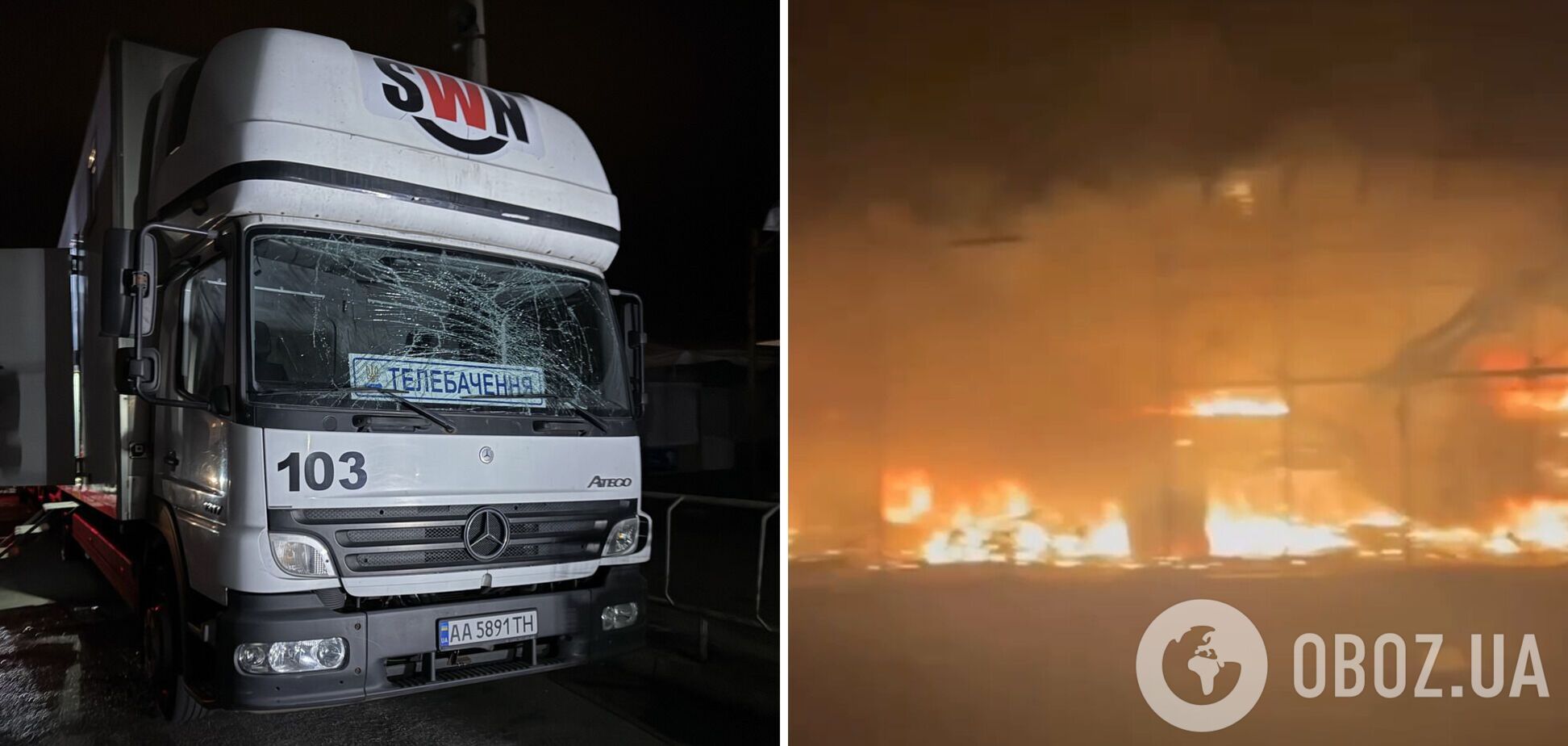 Знімальна група фільму 'На драйві' потрапила під обстріл у Харкові. Фото, відео