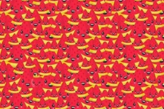 Знайдіть полуницю: хитра головоломка на уважність