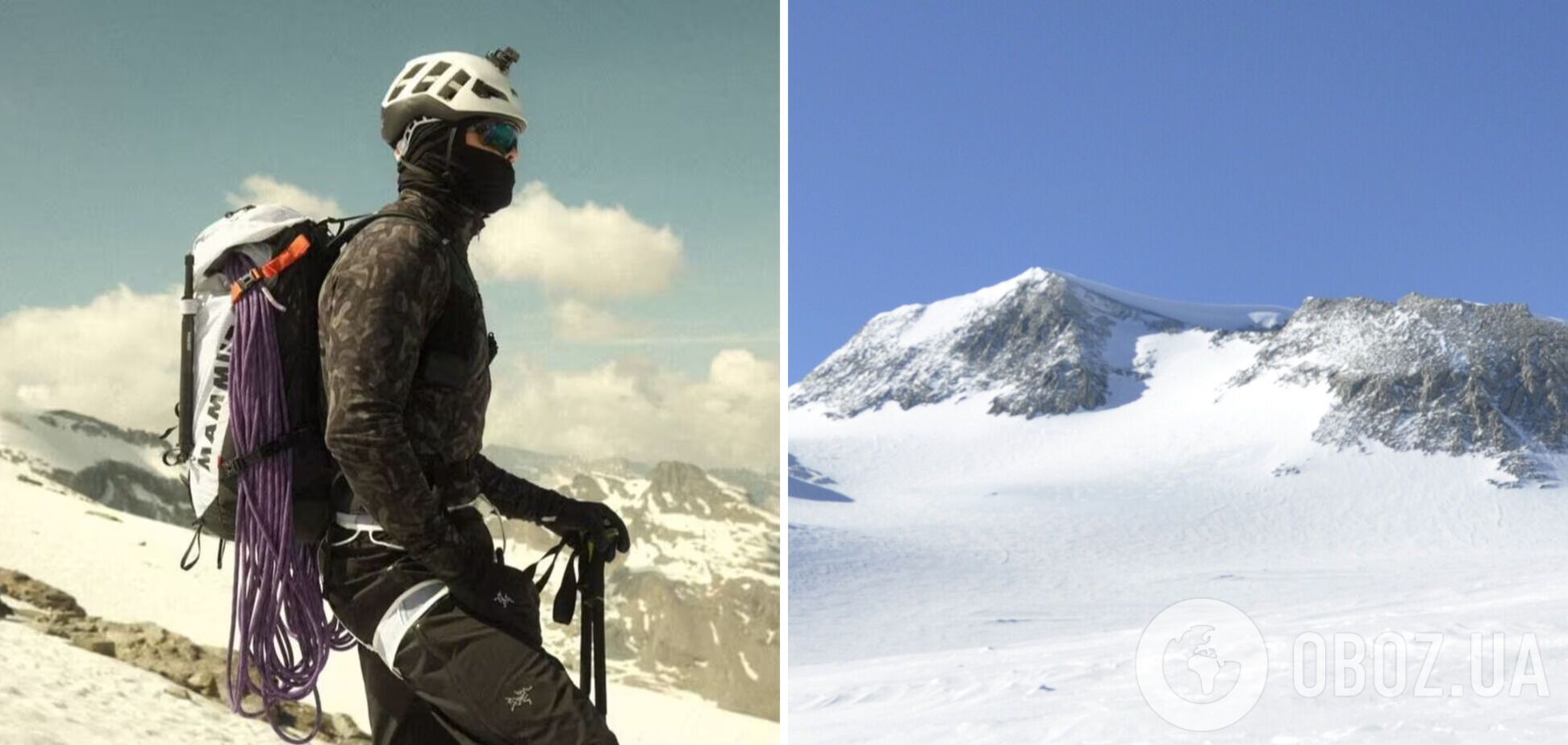 Українець із Закарпаття підкорив найвищу точку Антарктиди. Фото, відео