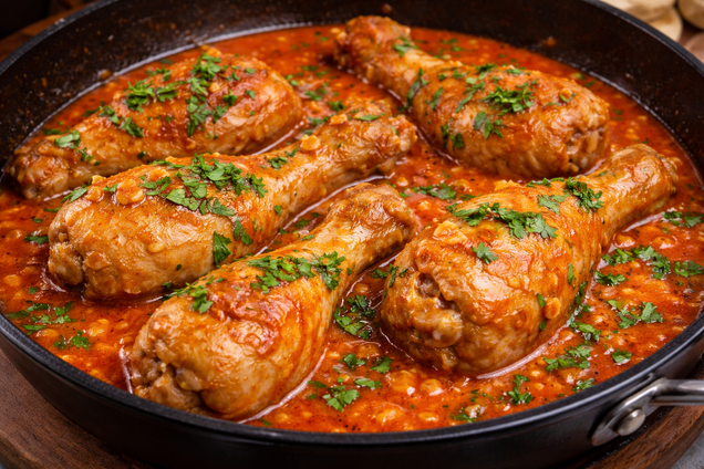 Как вкусно запечь куриные голени в духовке на ужин: простой рецепт