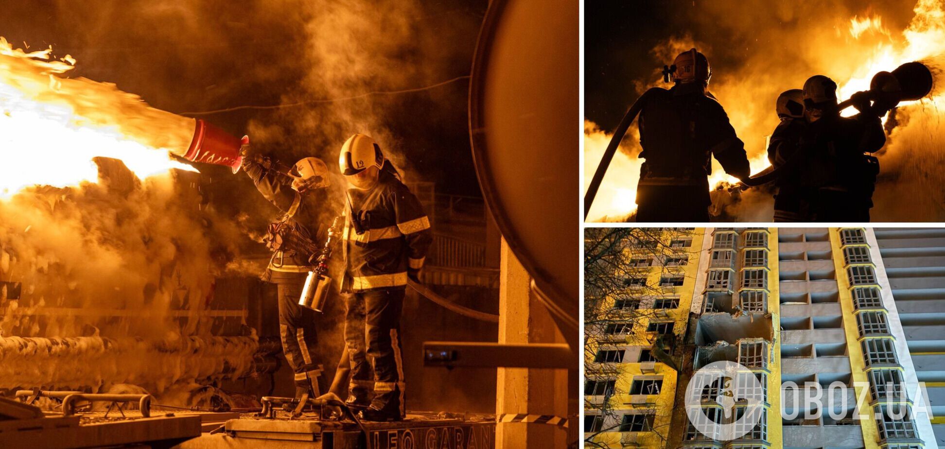 РФ повредила дома, ТЦ, библиотеку и ограждение метро в Киеве: погибла женщина. Фото и видео