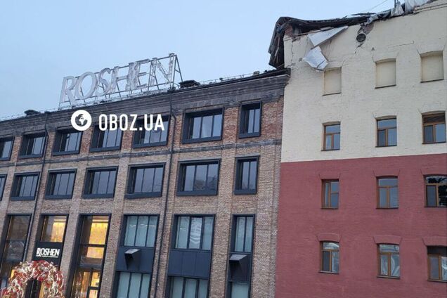 У Києві під час атаки РФ пошкоджено будівлю фабрики 'Рошен': є загибла та постраждалі. Фото та відео