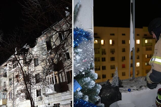 РФ масовано атакувала Харків дронами: горять будинки, серед постраждалих – вагітна й дитина. Фото