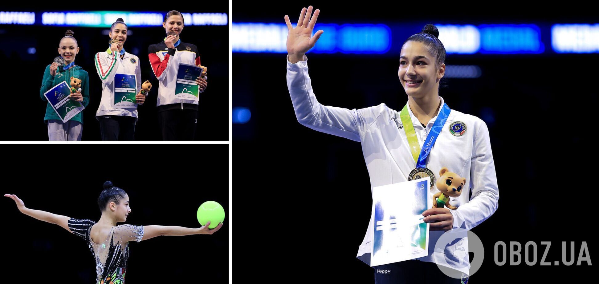 Абсолютна чемпіонка світу з художньої гімнастики 'втекла' до Росії з Італії