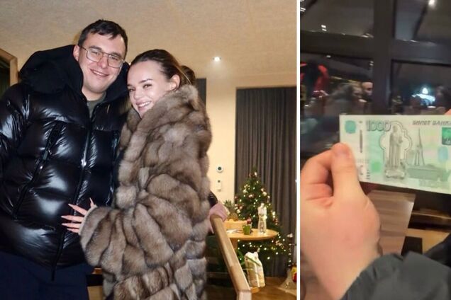 Дали чайові російськими рублями: Юлія Верба з обранцем розізлили мережу 'жартом' над офіціантом в Буковелі