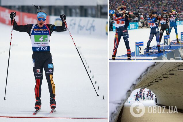 Германию дисквалифицировали после победы на Кубке мира по биатлону, отдав место Украине