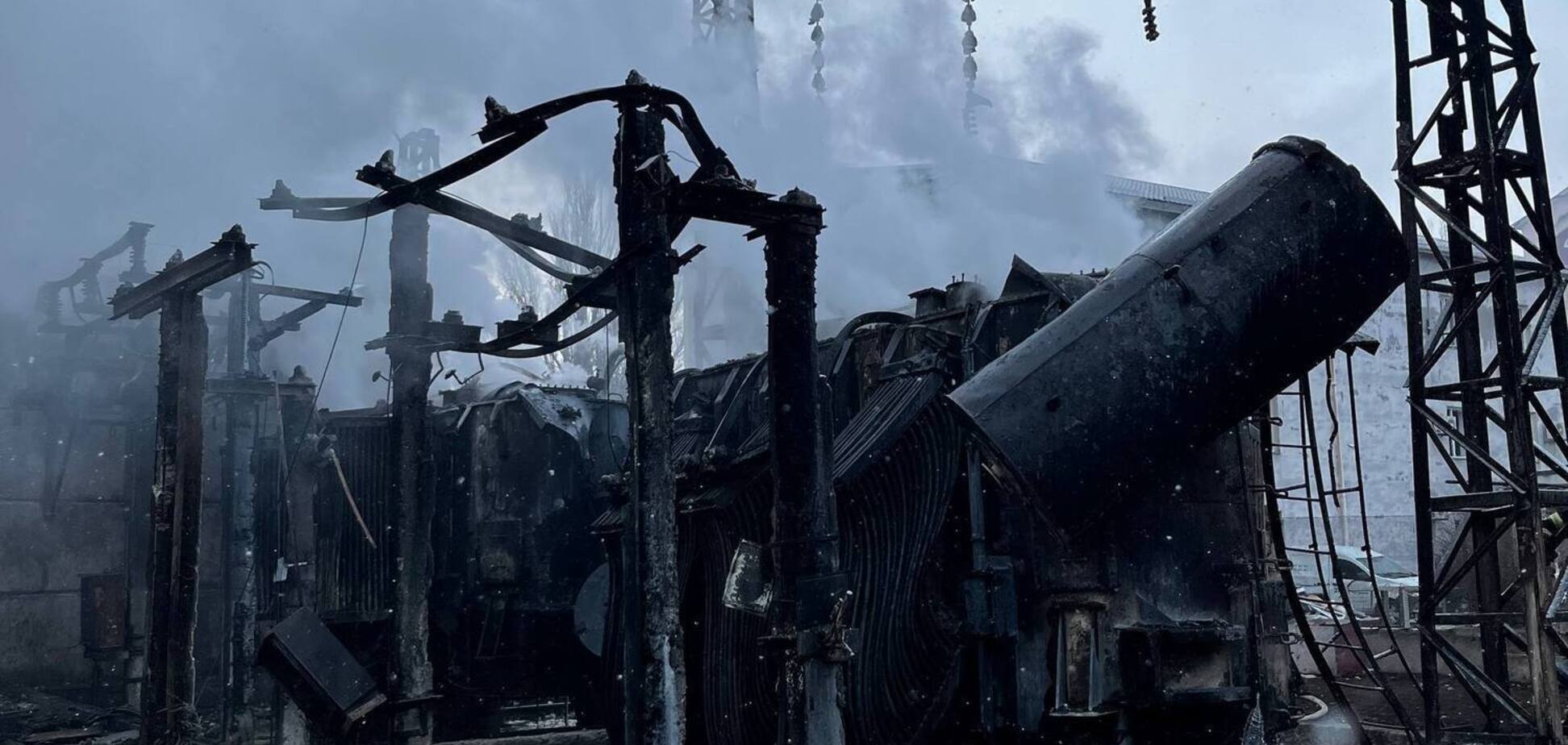 Ворог значно пошкодив енергетичний об'єкт ДТЕК