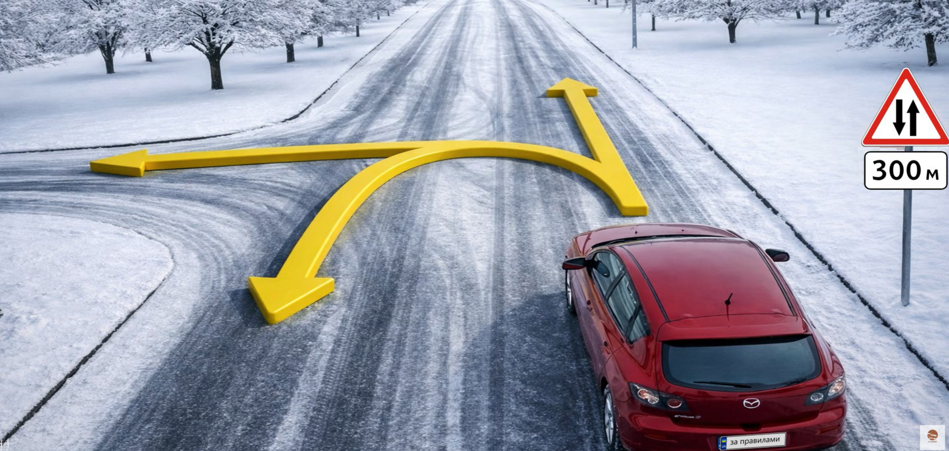 Куди дозволено проїхати? Хитре завдання для водіїв