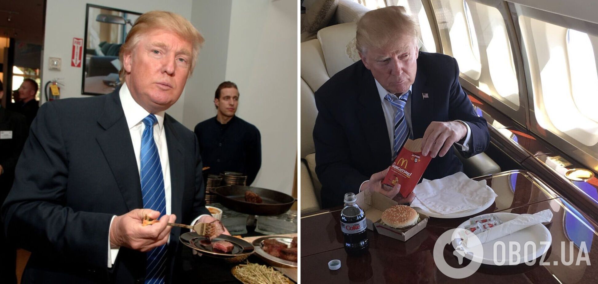 Що буде з людиною, якщо вона їстиме меню Дональда Трампа: експеримент ледь не коштував автору здоров'я