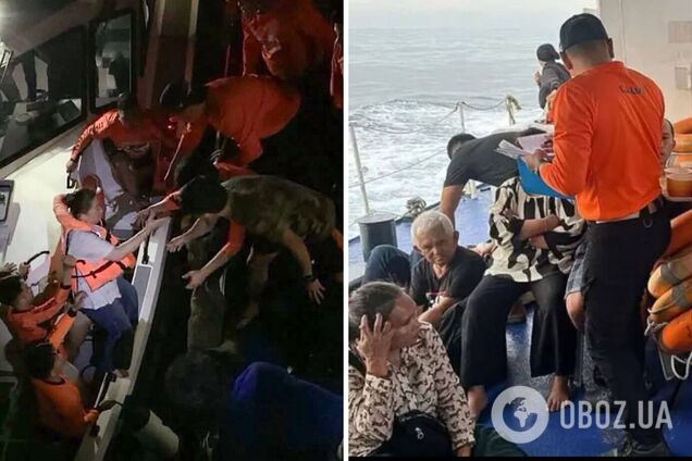 Біля Філіппін затонув пором, на борту якого були сотні людей: 15 осіб загинули. Фото і відео