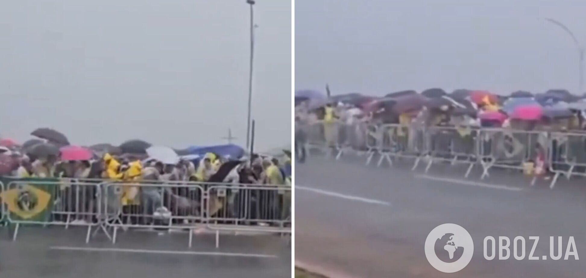 У Бразилії блискавка влучила в натовп протестувальників: постраждали десятки людей. Відео