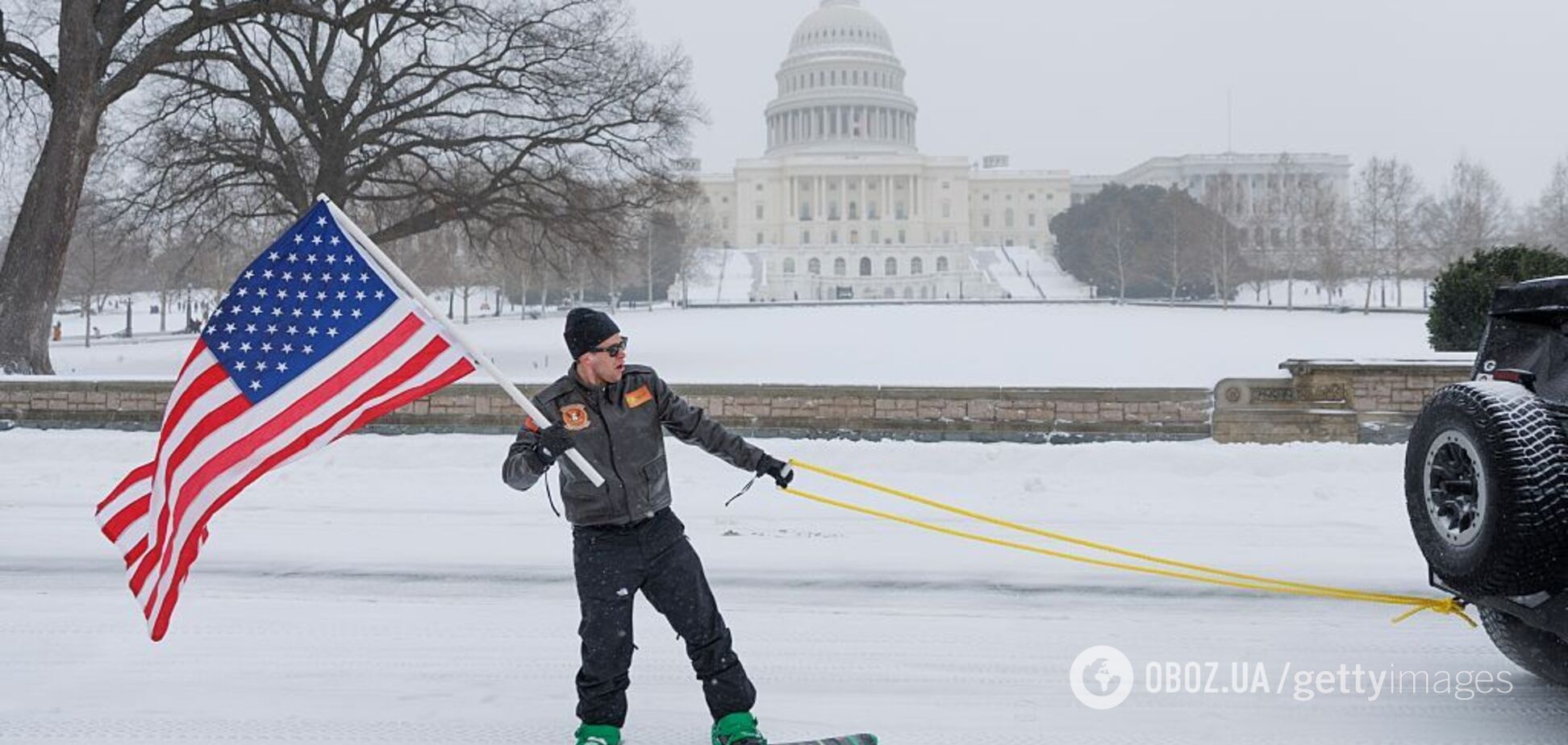 У США внаслідок зимового шторму загинули щонайменше 14 людей: майже половина штатів оголосила надзвичайний стан. Фото