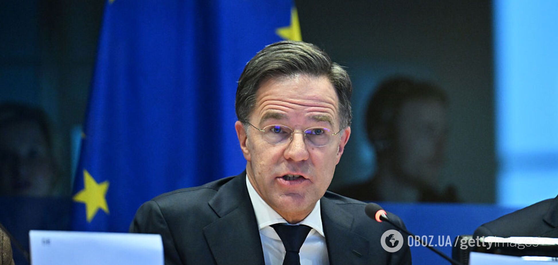 'Це питання життя і смерті щодня': Рютте пояснив Європарламенту, чому Україна стала збивати менше російських ракет