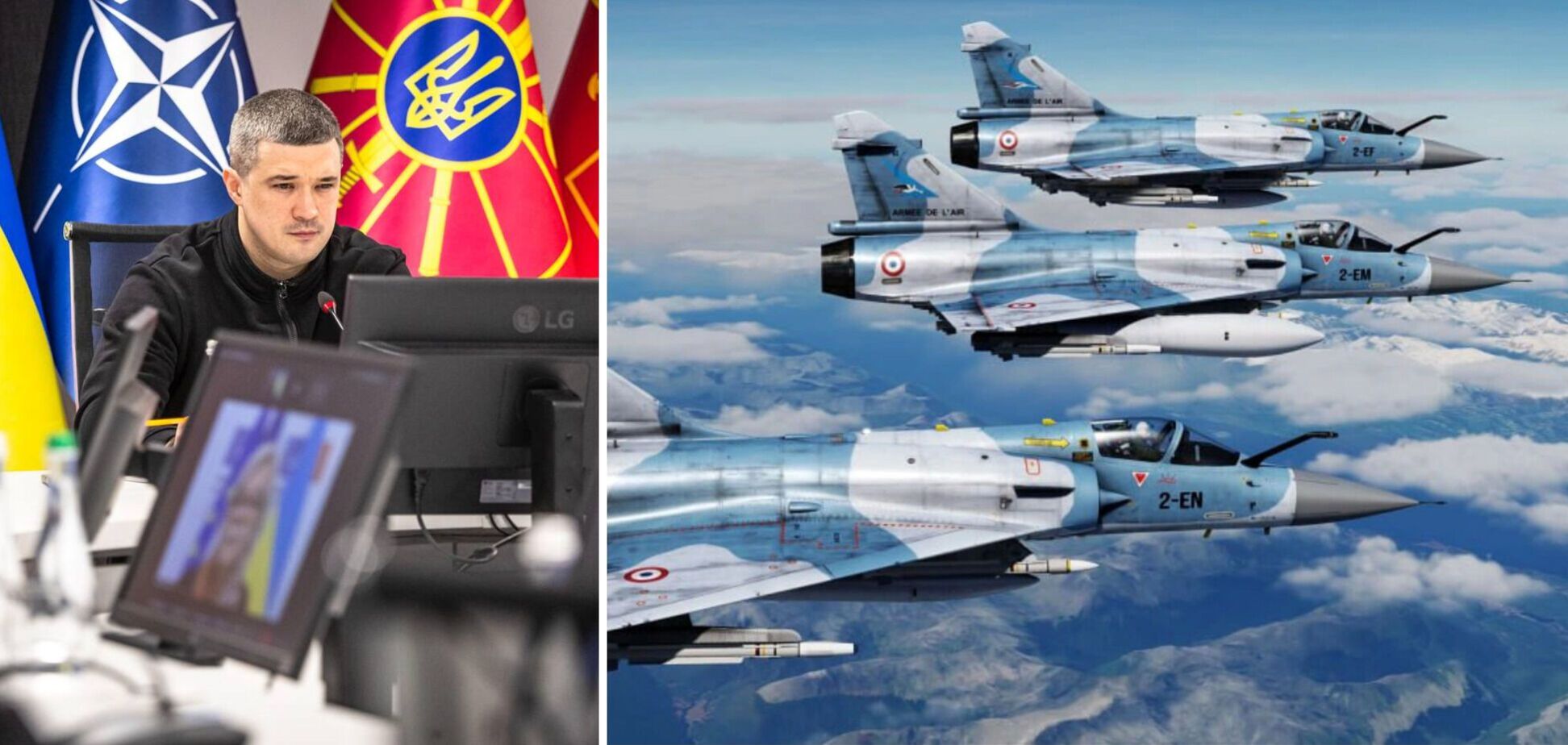 Украина ожидает дополнительных поставок самолетов Mirage 2000-5: Федоров провел переговоры с министром вооруженных сил Франции